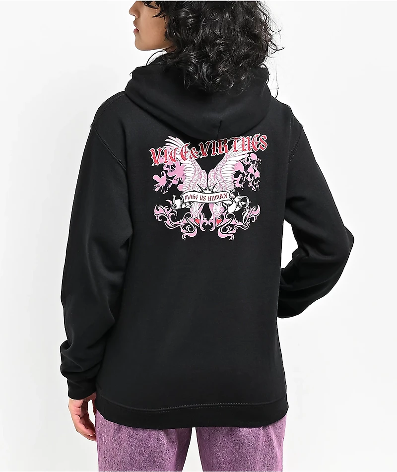 Empyre Vice And Virtues Black Hoodie