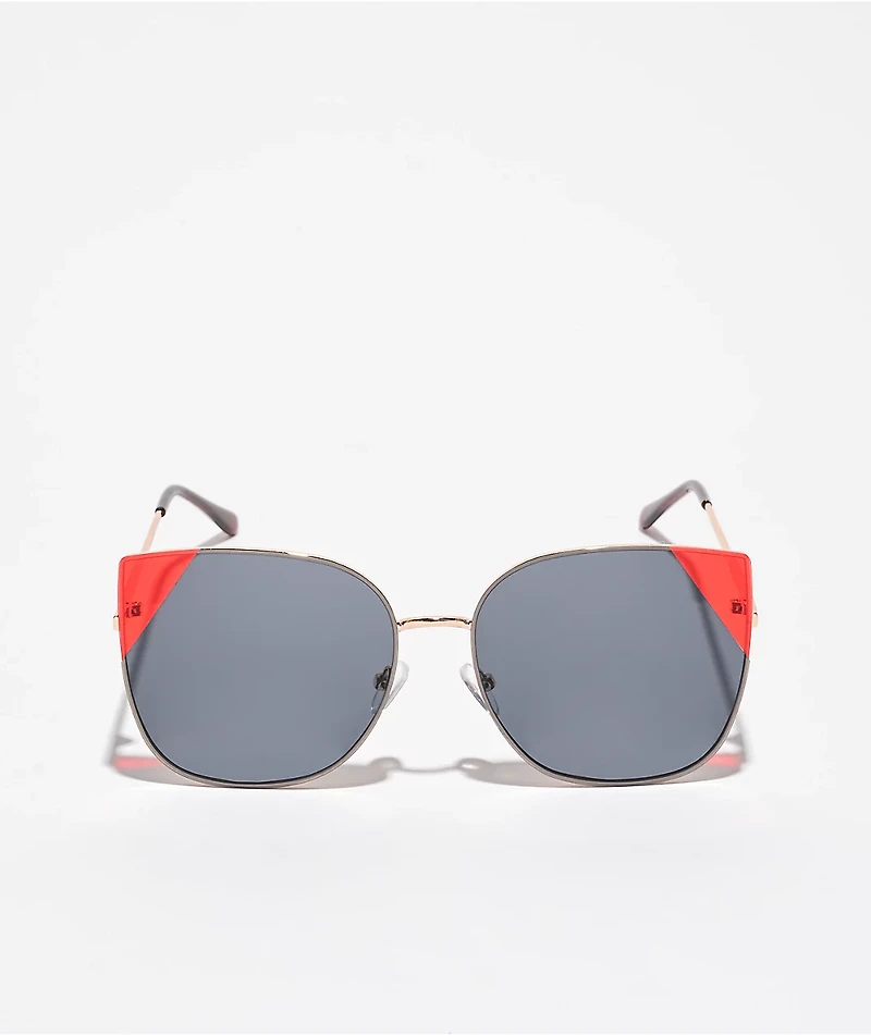 Empyre Vixen Gold Smoke Sunglasses
