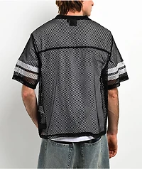 Empyre Warm Up Black Crop Football Jersey