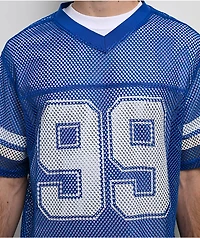 Empyre Warm Up Blue Crop Football Jersey