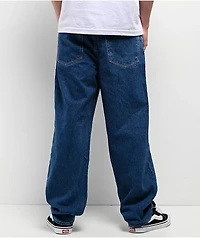 Empyre Wheelie Blue Loose Fit Skate Jeans