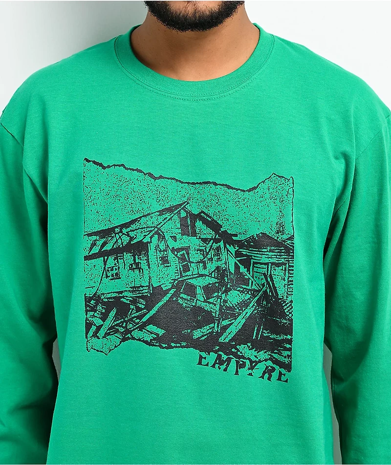 Empyre Wheres My Car Green Long Sleeve T-Shirt