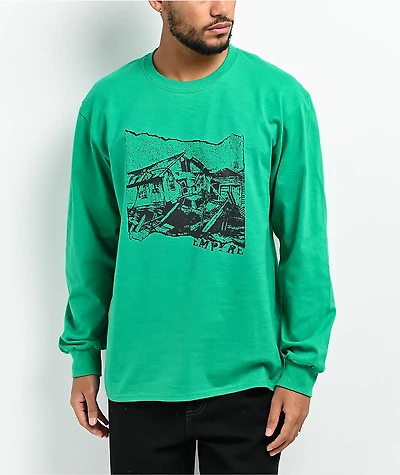 Empyre Wheres My Car Green Long Sleeve T-Shirt