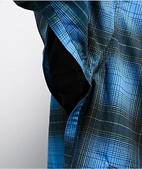 Empyre Wildwood Blue Plaid 10K Snowboard Jacket