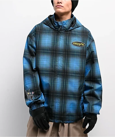 Empyre Wildwood Blue Plaid 10K Snowboard Jacket