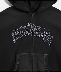 Empyre Willow Workwear Black Zip Hoodie
