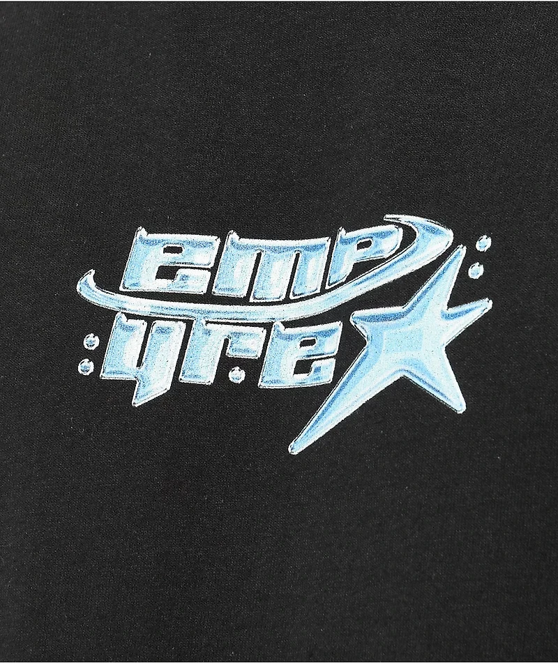 Empyre Y2K Star Black T-Shirt
