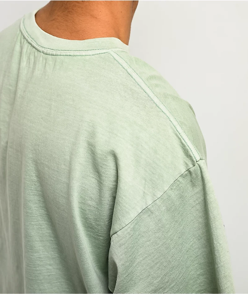 Empyre Y2K Star Green Wash T-Shirt