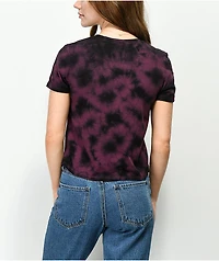 Empyre Yohanna Rose Purple Tie Dye T-Shirt