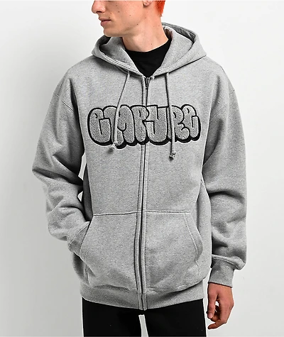 Empyre Yolked Grey Zip Hoodie