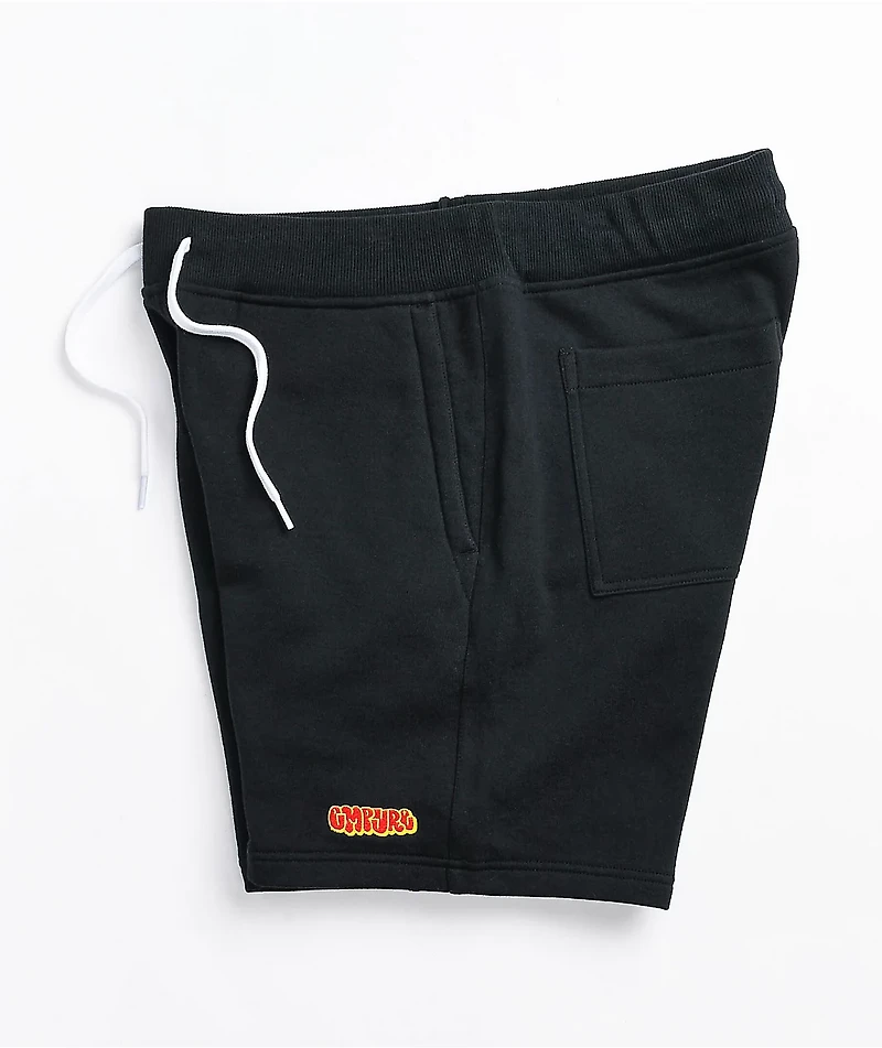 Empyre Zephyr Black Sweat Shorts