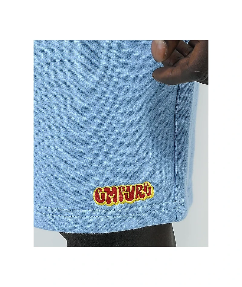 Empyre Zephyr Blue Sweat Shorts