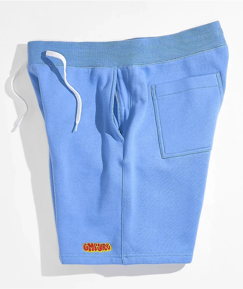 Empyre Zephyr Blue Sweat Shorts