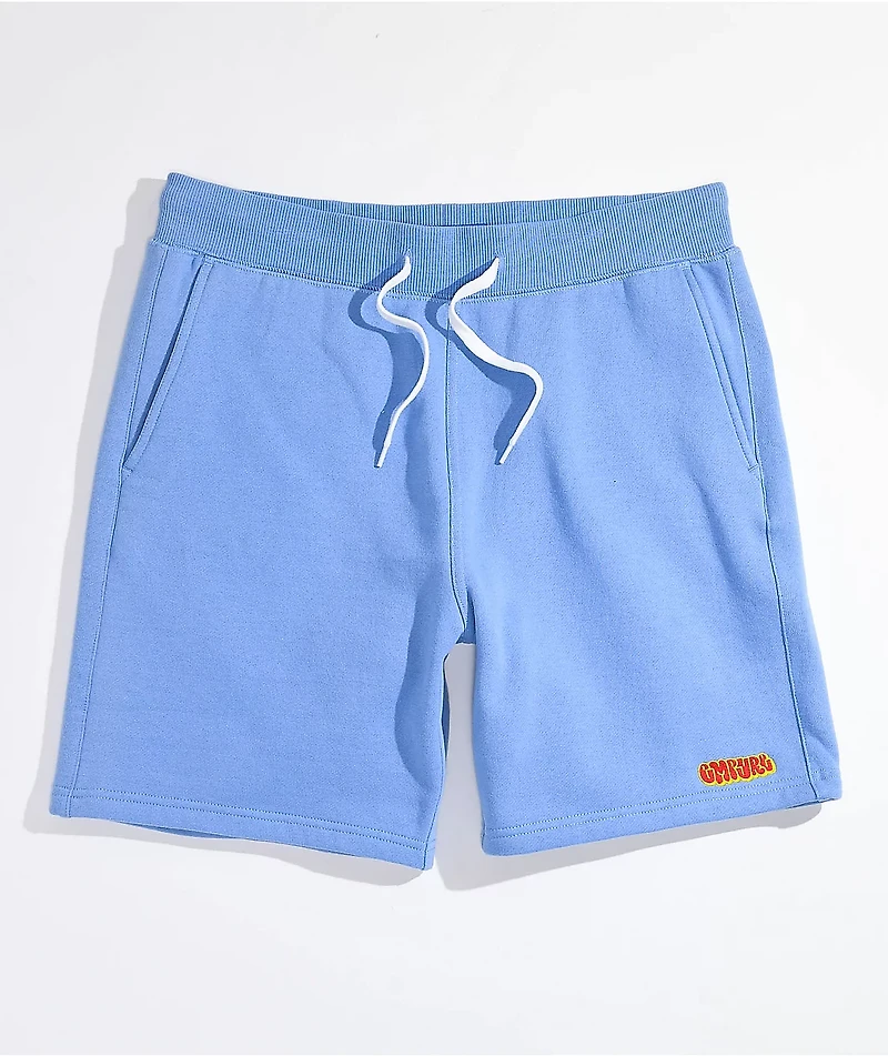 Empyre Zephyr Blue Sweat Shorts