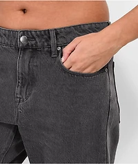 Empyre Zia Black Low-rise Vintage Straight Jeans