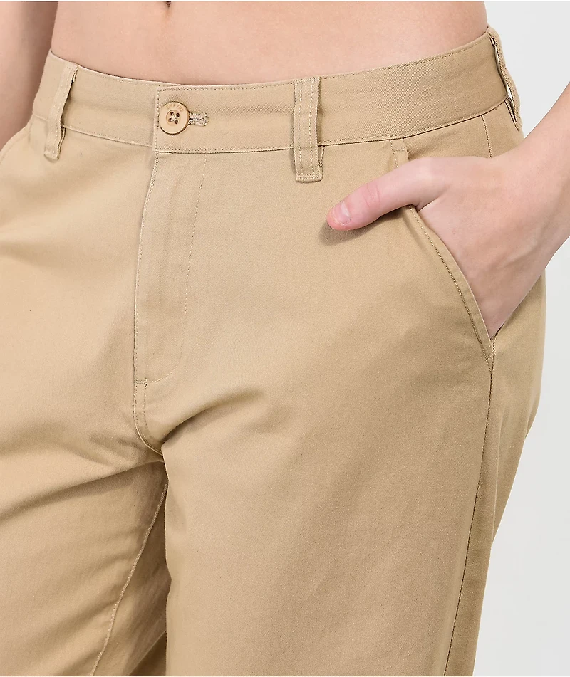 Empyre Zia Incense Low-rise Vintage Khaki Skate Pants