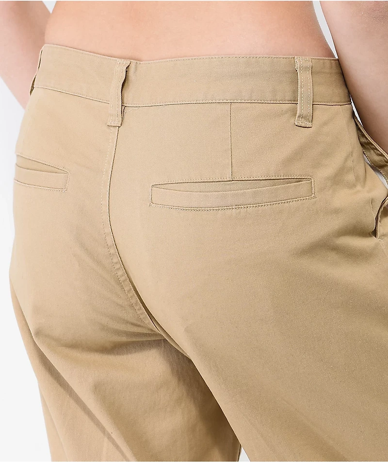 Empyre Zia Incense Low-rise Vintage Khaki Skate Pants