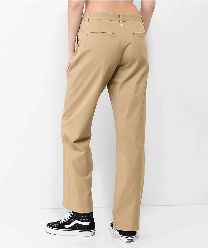 Empyre Zia Incense Low-rise Vintage Khaki Skate Pants