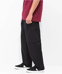 Empyre Zip Cargo Black Skate Pants