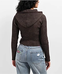 Empyre Zippy Limestone Crop Zip Hoodie