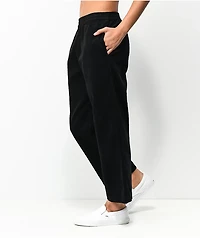 Empyre Zoey Black Elastic Waist Corduroy Pants