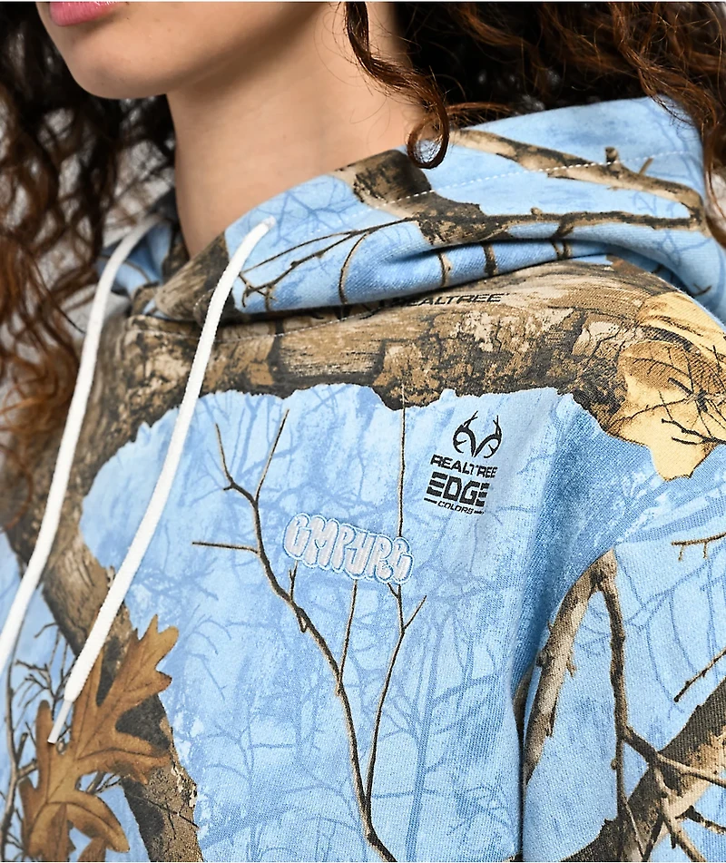 Empyre x Realtree Blue Camo Boxy Hoodie