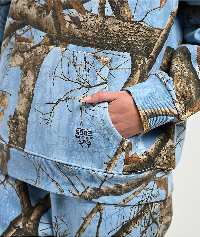 Empyre x Realtree Blue Camo Boxy Hoodie