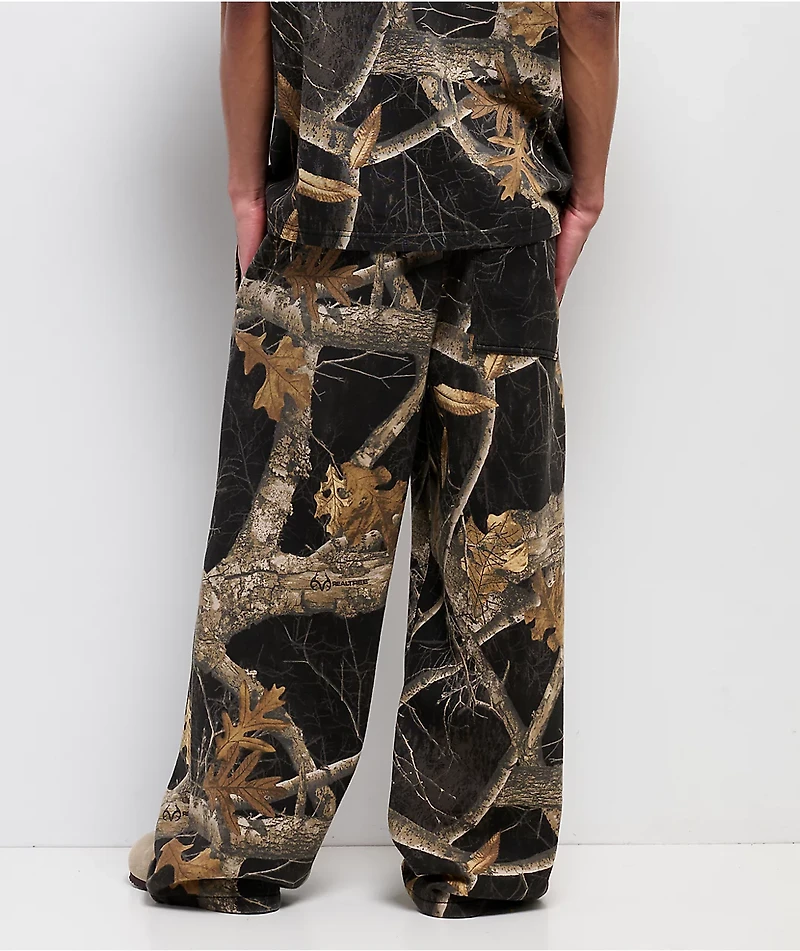 Empyre x Realtree EDGE Colors Black Camo Baggy Sweatpants