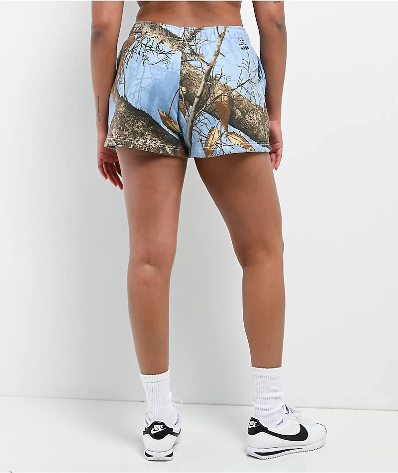 Empyre x Realtree EDGE Colors Blue Camo Sweat Shorts