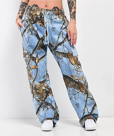 Empyre x Realtree EDGE Colors Blue Cargo Sweatpants