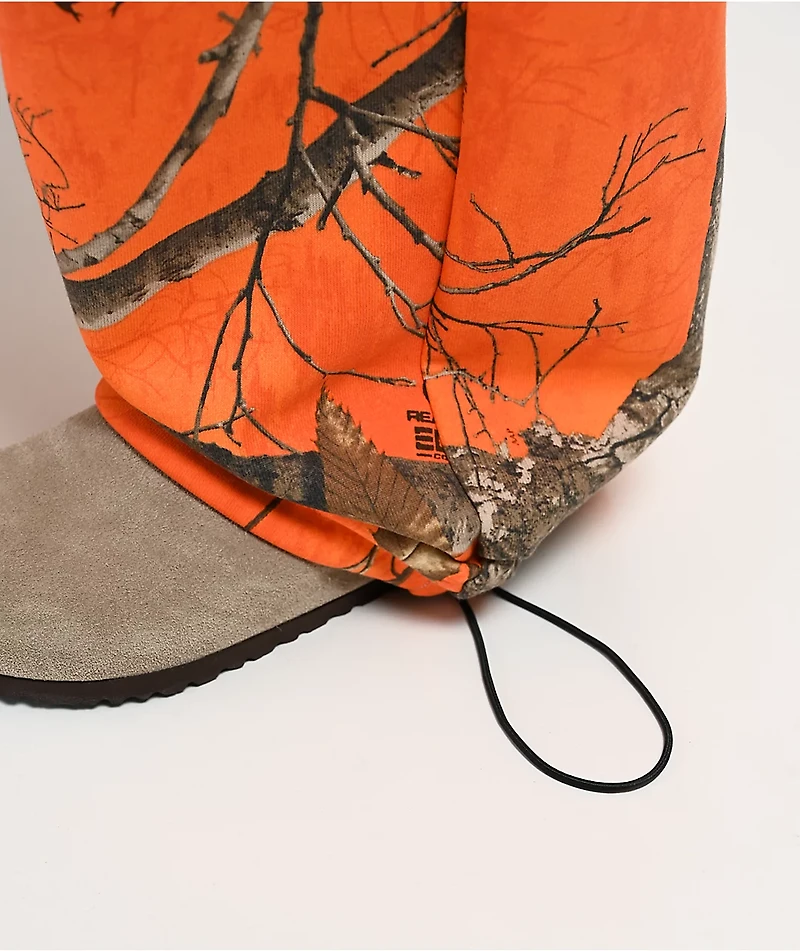 Empyre x Realtree EDGE Colors Orange Camo Baggy Sweatpants