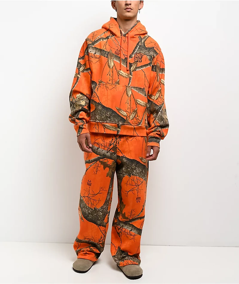 Empyre x Realtree EDGE Colors Orange Camo Baggy Sweatpants