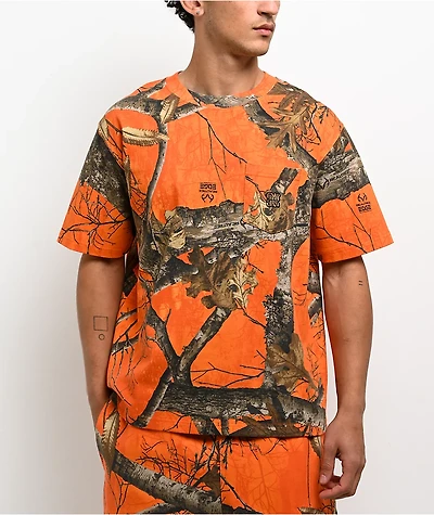 Empyre x Realtree EDGE Colors Orange Camo Pocket T-Shirt