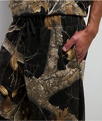 Empyre x Realtree Edge Black Camo Baggy Sweatpants