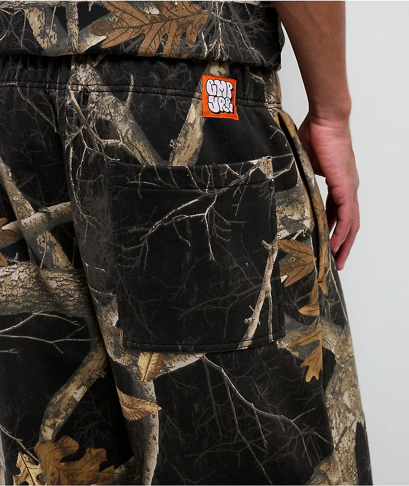 Empyre x Realtree Edge Black Camo Baggy Sweatpants