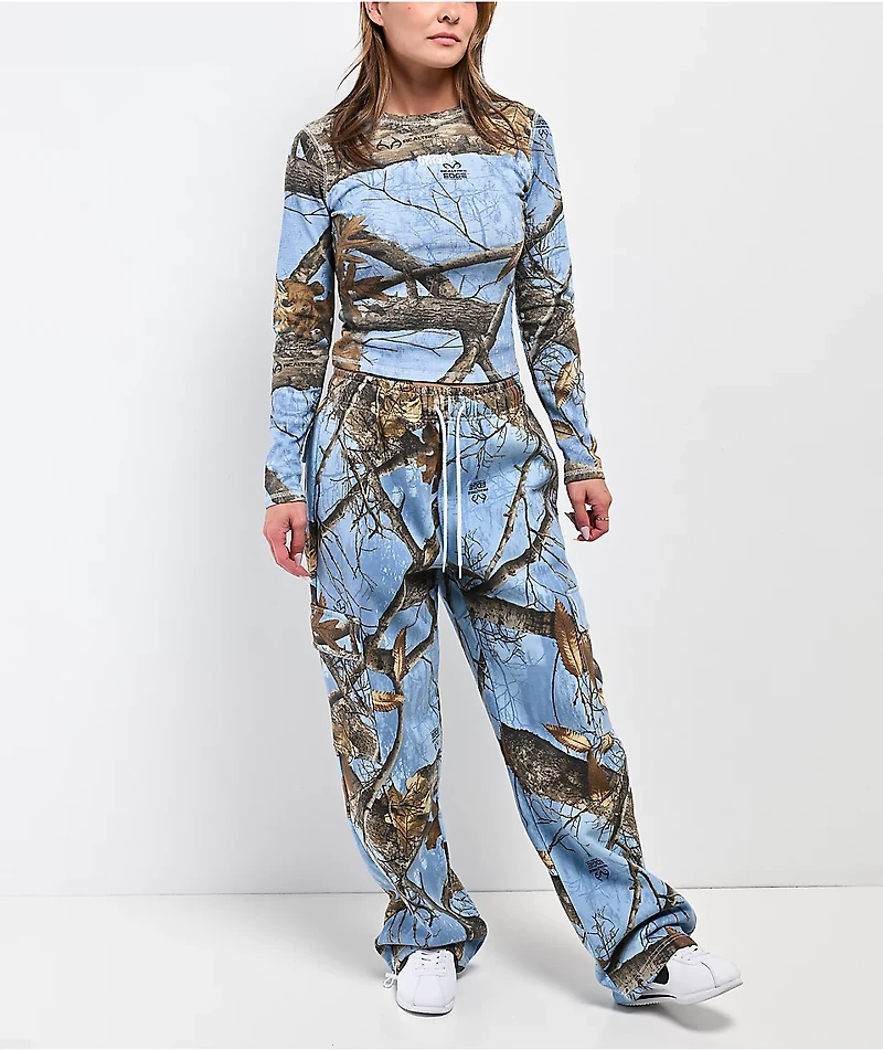 Empyre x Realtree Edge Blue Cargo Sweatpants