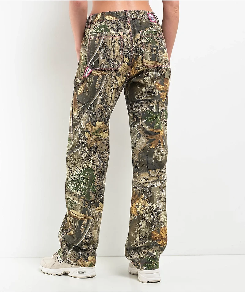 Empyre x Realtree Edge Canvas Double Knee Camo Carpenter Pants
