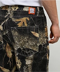 Empyre x Realtree Edge Double Knee Black Camo Canvas Loose Fit Skate Pants