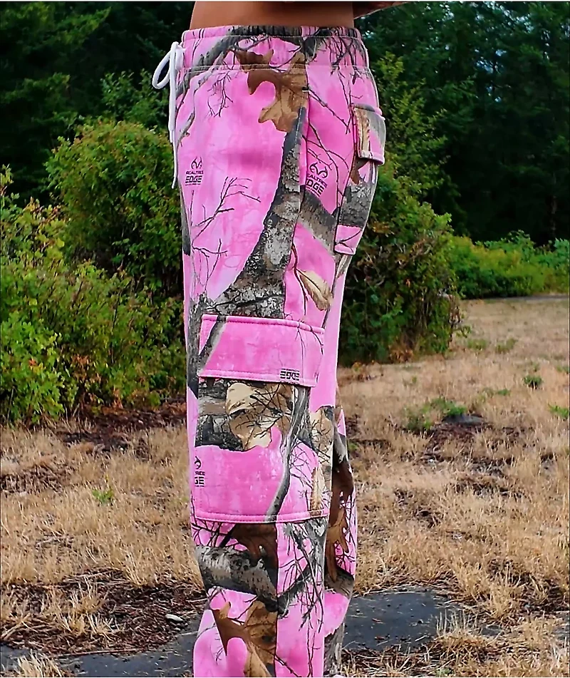 Empyre x Realtree Edge Pink Cargo Sweatpants