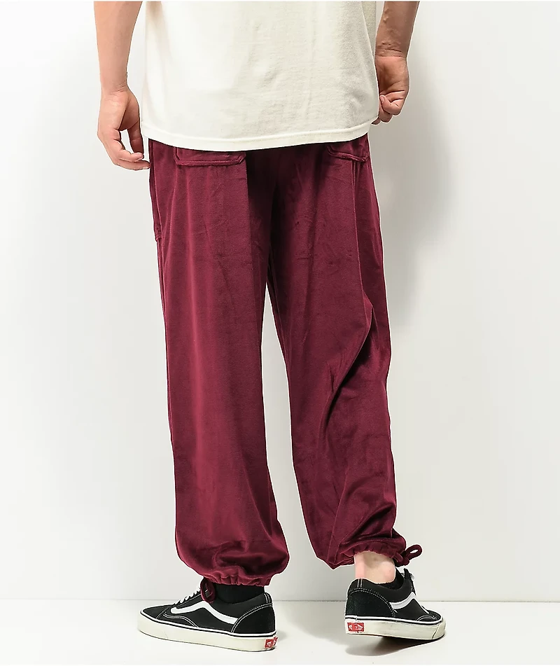 Enjoi Plum Velvet Leisure Pants