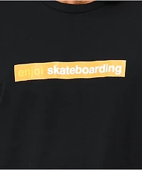 Enjoi Skateboarding Black T-Shirt