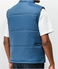 Enjoi Titanic Navy Puffer Vest