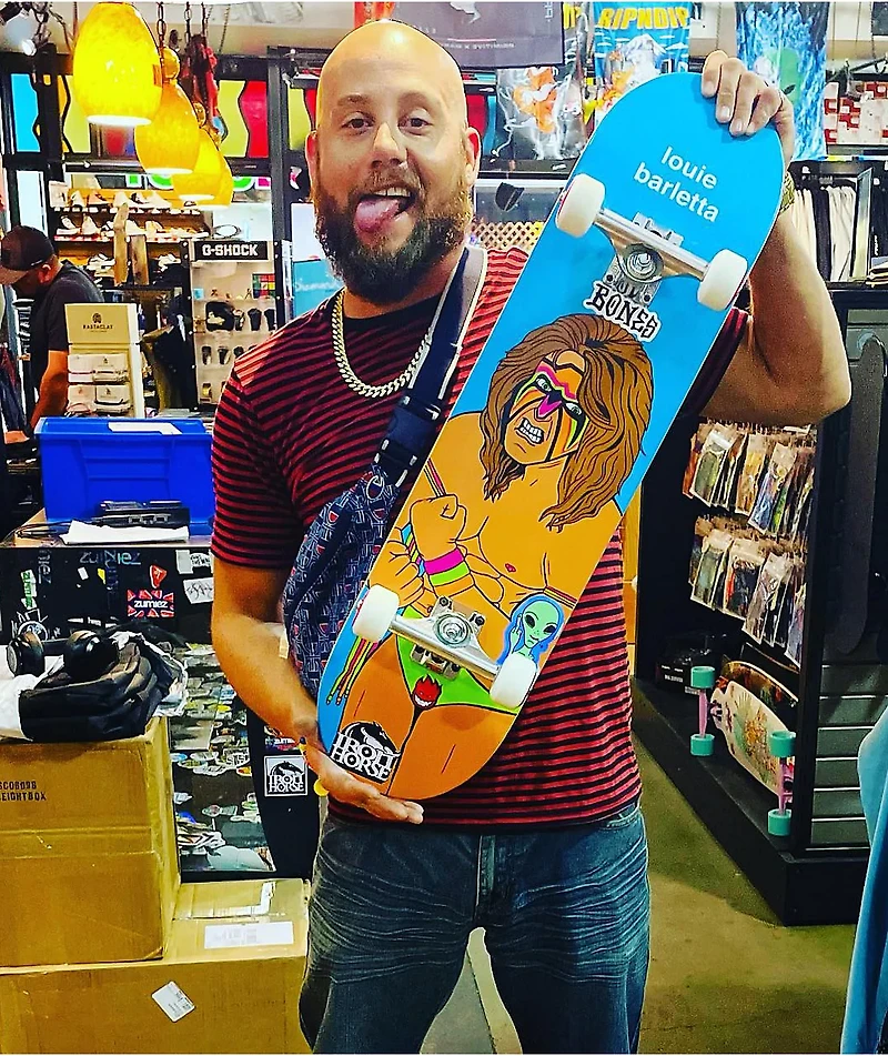Enjoi x WWE Barletta Body Slam 8.0" Skateboard Deck
