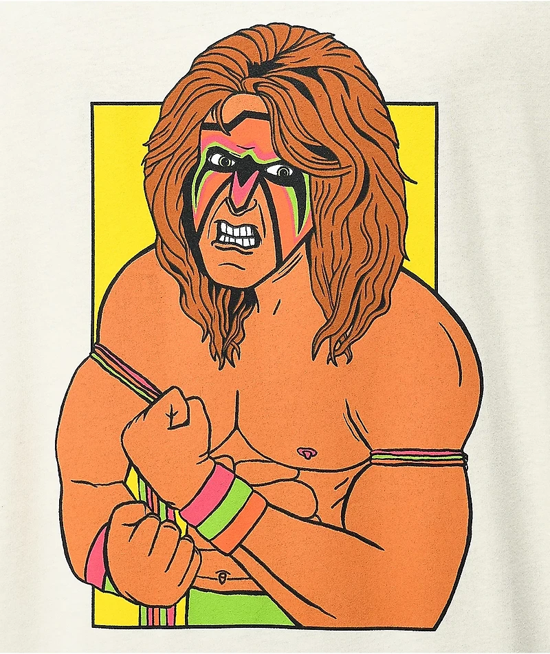 Enjoi x WWE Weekend Warrior Natural T-Shirt
