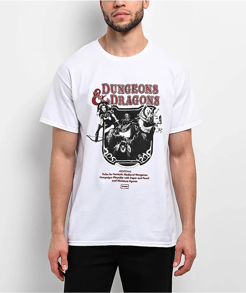 Episode x Dungeons & Dragons Book 3 White T-Shirt