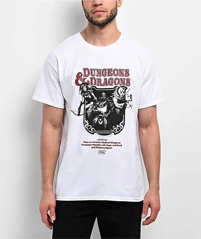 Episode x Dungeons & Dragons Book 3 White T-Shirt
