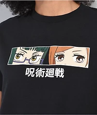 Episode x Jujutsu Kaisen Friends Black T-Shirt