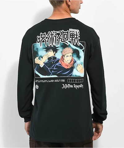 Episode x Jujutsu Kaisen How I'll Feel Black Long Sleeve T-Shirt