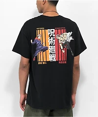 Episode x Jujutsu Kaisen Itadori vs Sukuna Black T-Shirt