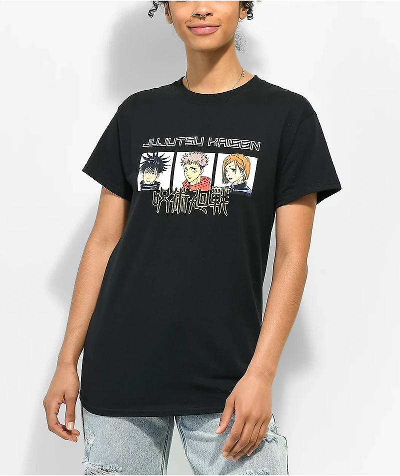 Episode x Jujutsu Kaisen Kousen Icon Black T-Shirt